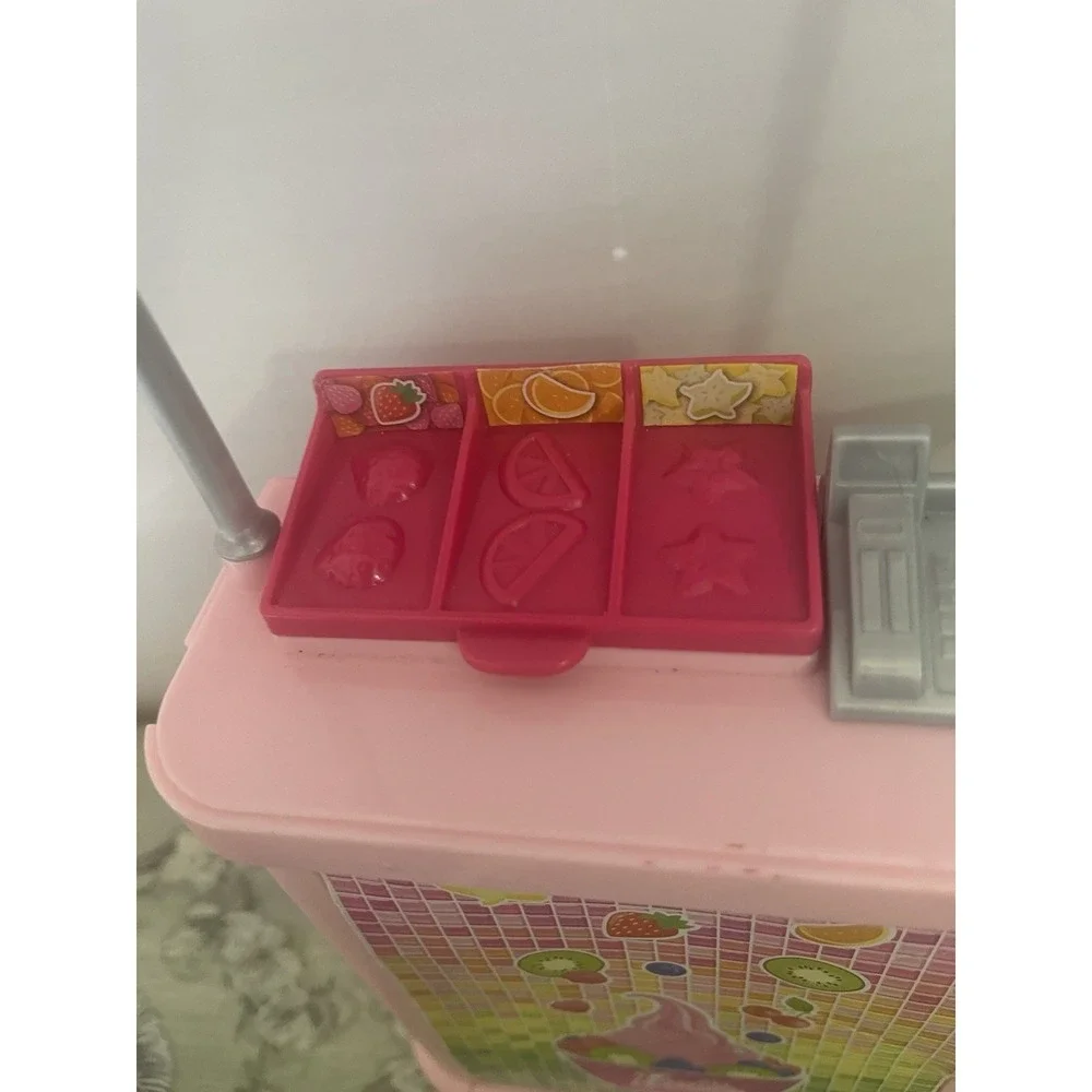 Barbie Frozen Yogurt Shop And Bakery Display Piece - Fun Sweet Treats Play Time